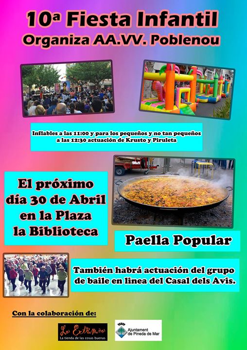 Poster de la Festa a Poblenou