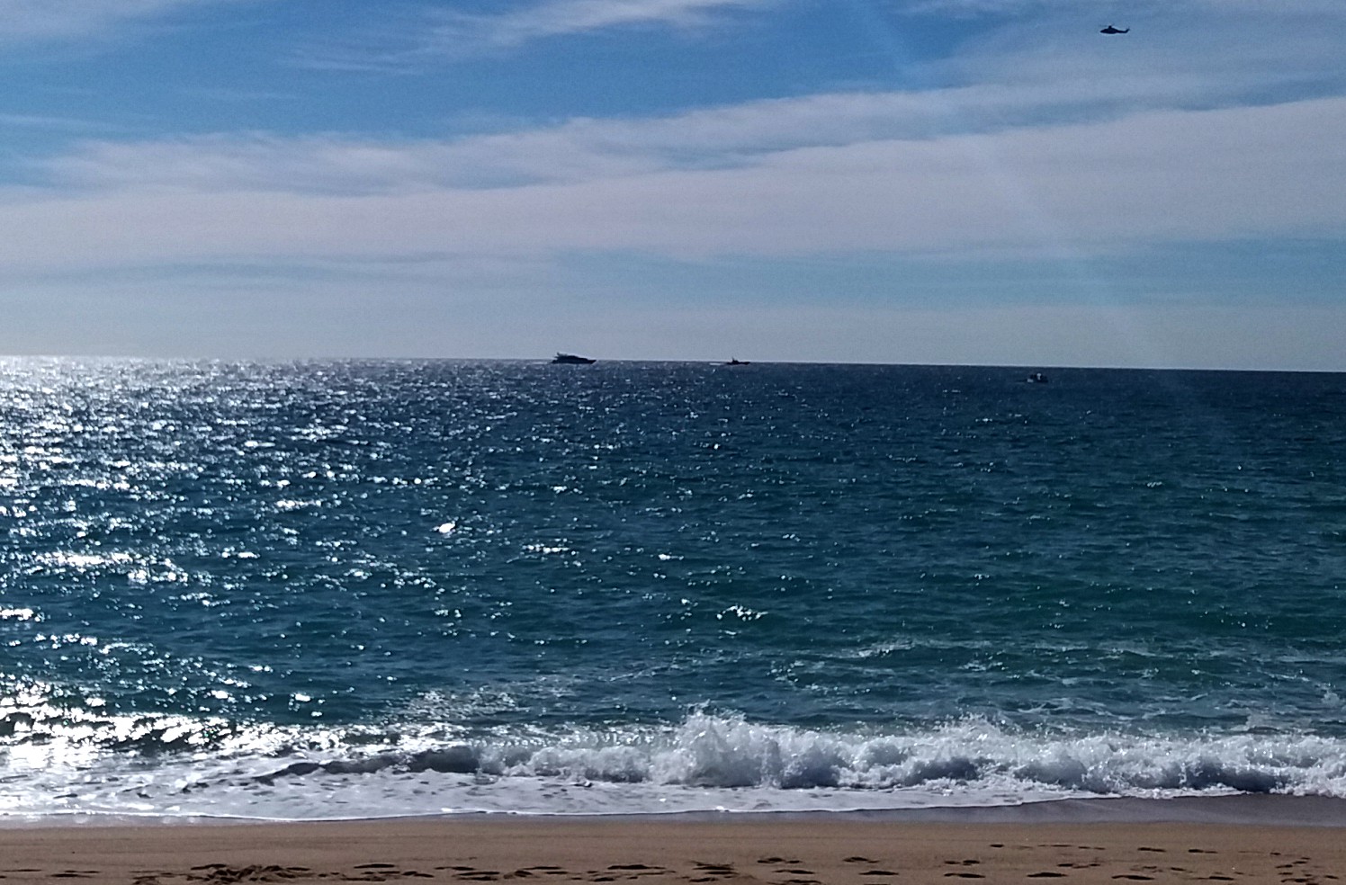 barcos al mar