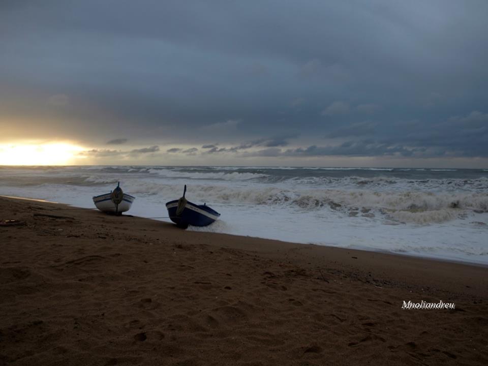 Mar alterada