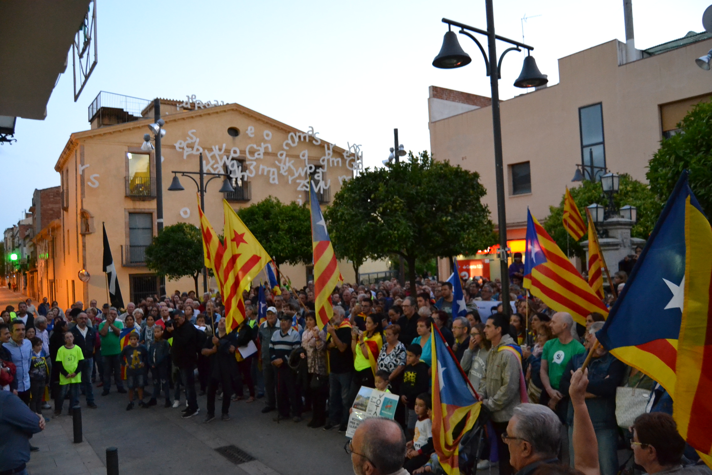 manifestació per l'1 d'octubre