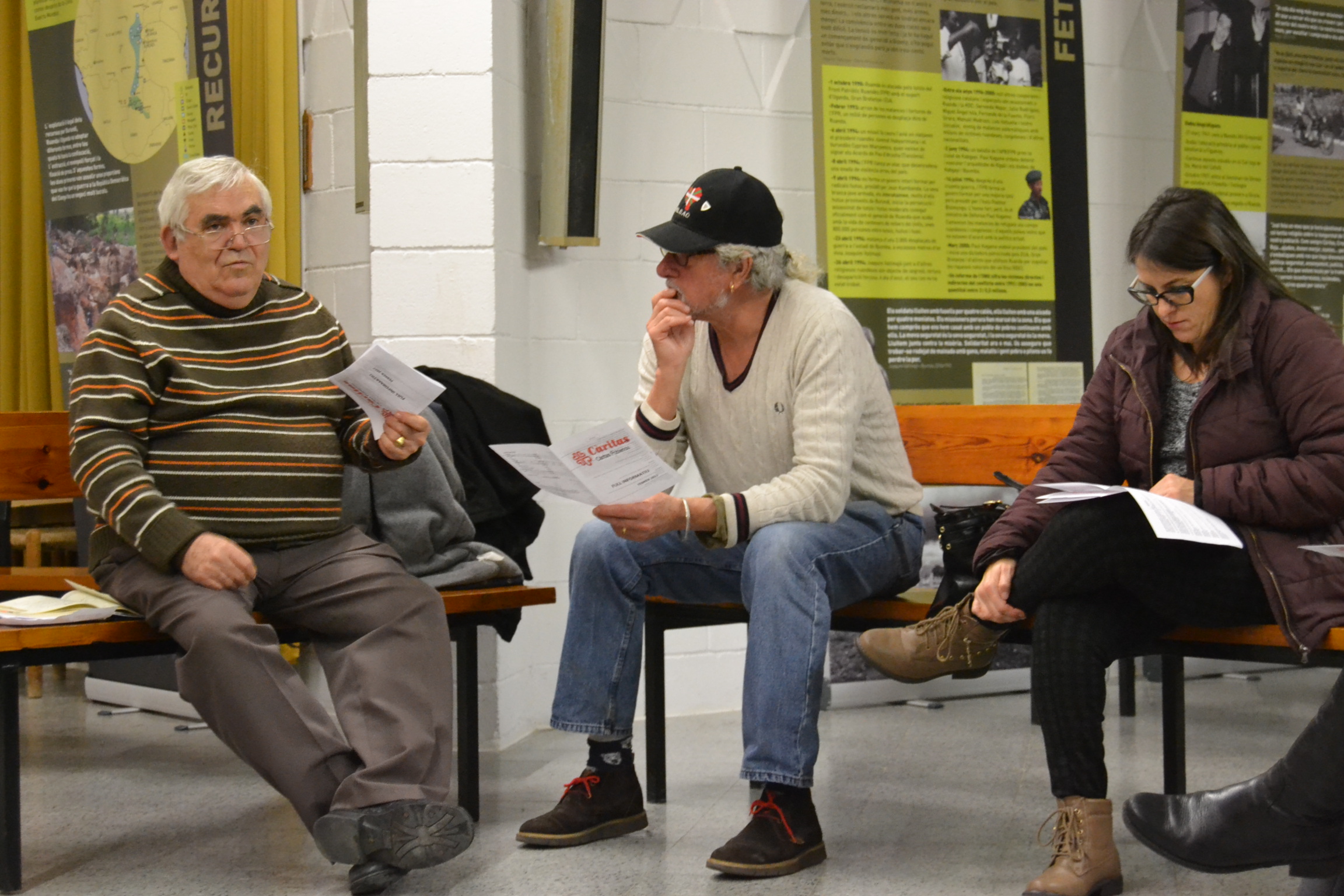 Joan Marín, Ramon Moreno i Isabel Montes