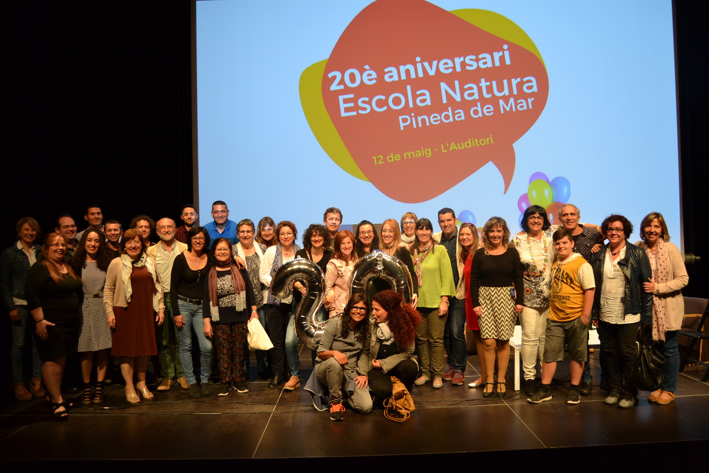 20è aniversari de l'Escola d'Adults Natura de PIneda