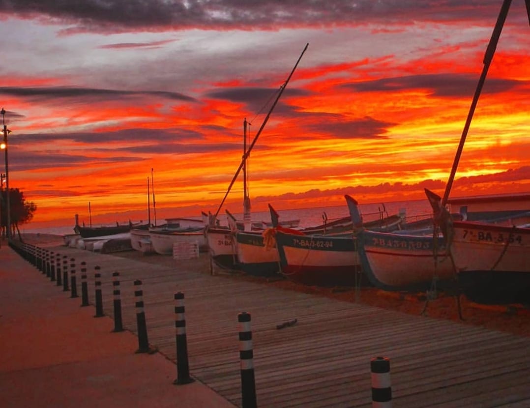 Platja de Pineda 7 de novembre 2018