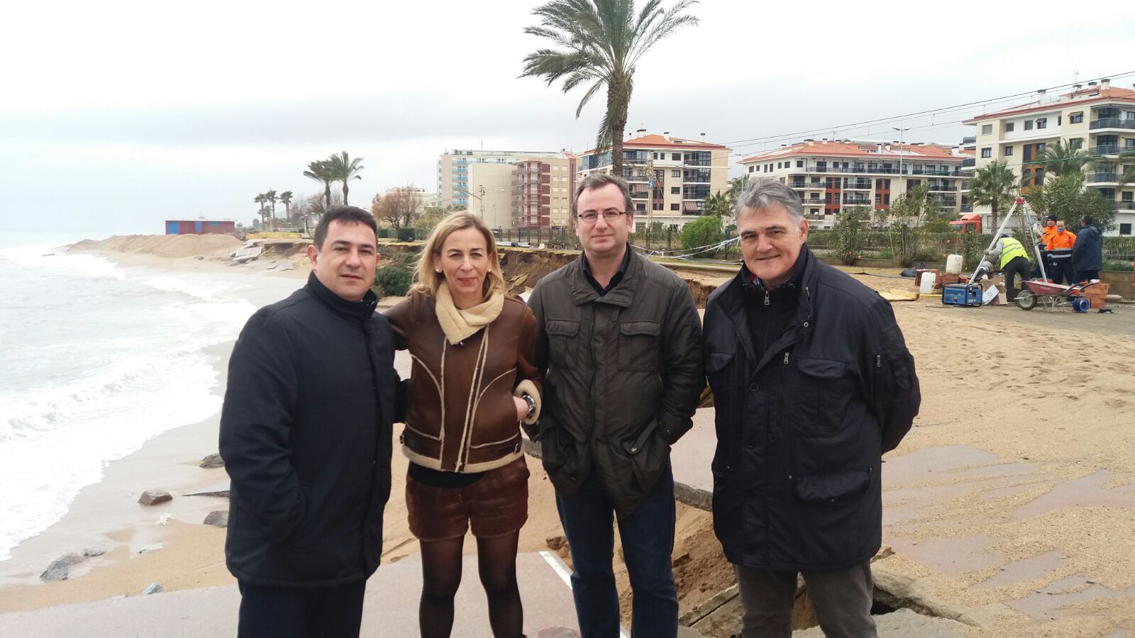 Diego Sánchez, Maria Toledano, Alberto Villagrasa i José Manuel López