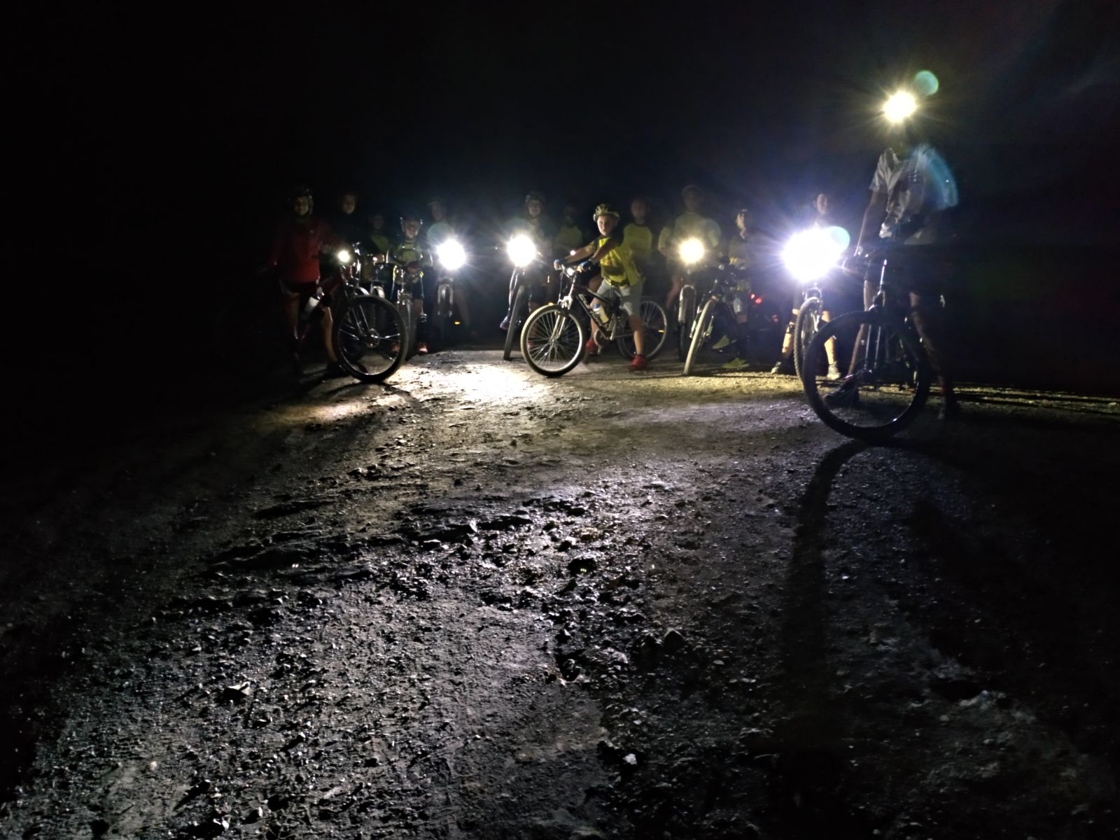 pedalada nocturna btt pineda