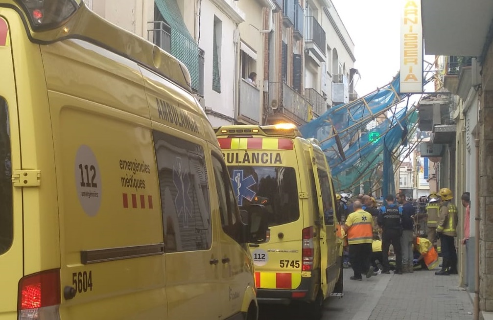 ambulancies carrer de mar