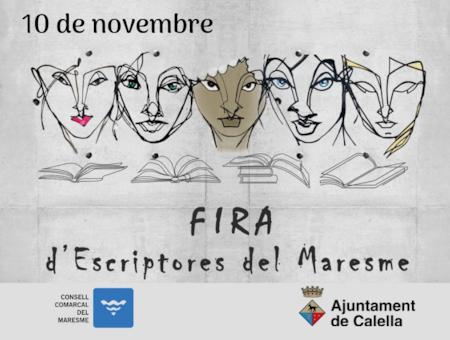 Cartell fira Escriptores del Maresme