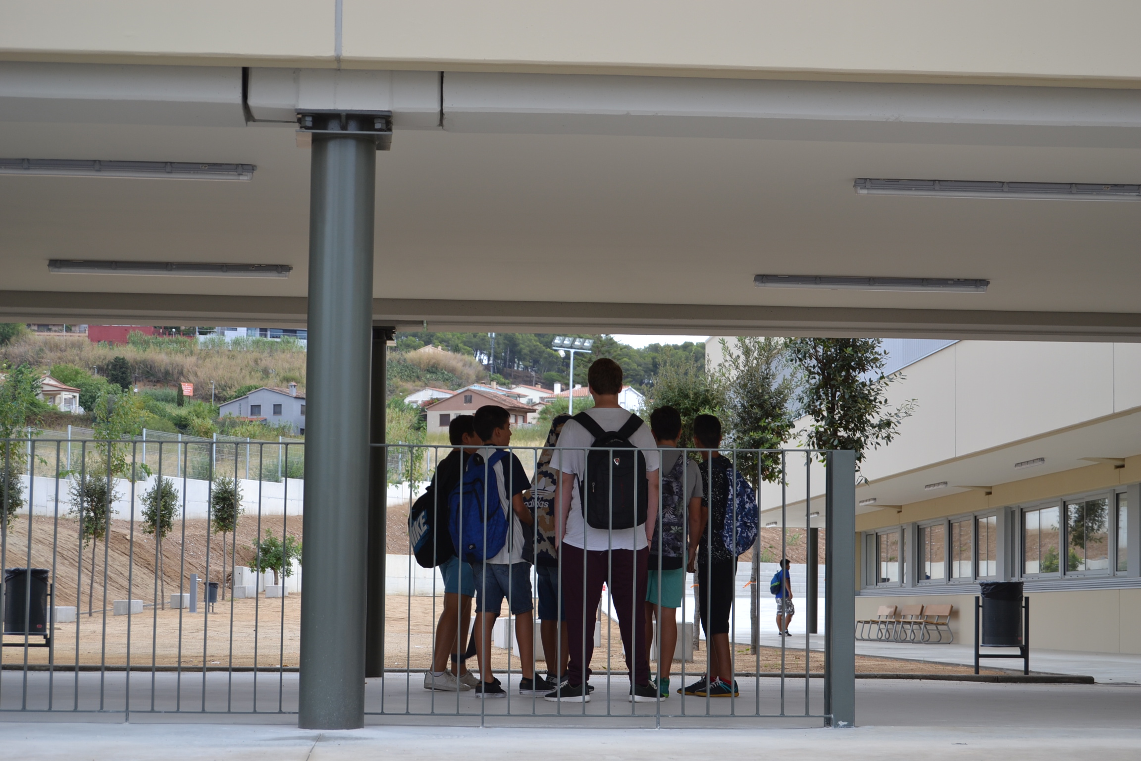 Alumnes a l'Institut Pineda