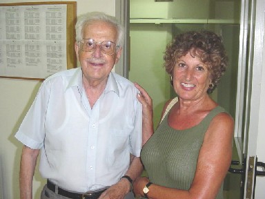 El mestre Soms i Maria Serrat