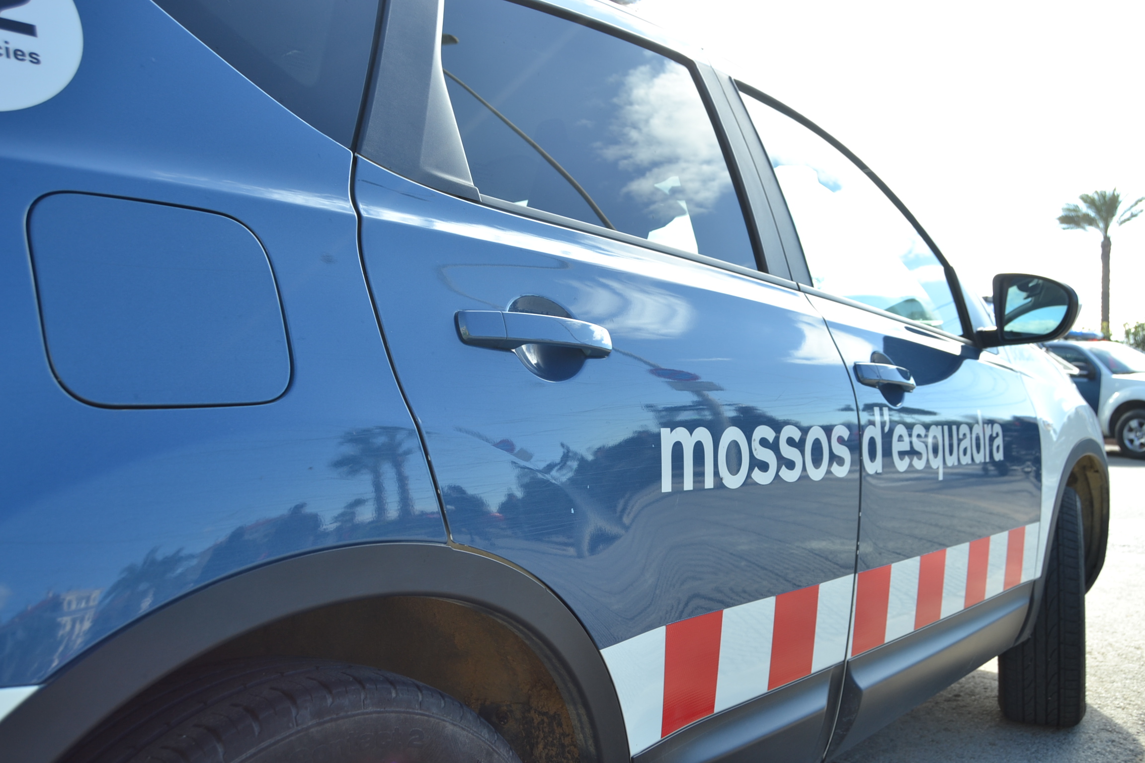 Vehicle Mossos a Pineda