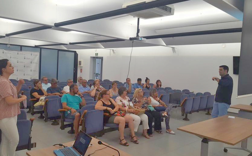 Presentació a la sala de plens