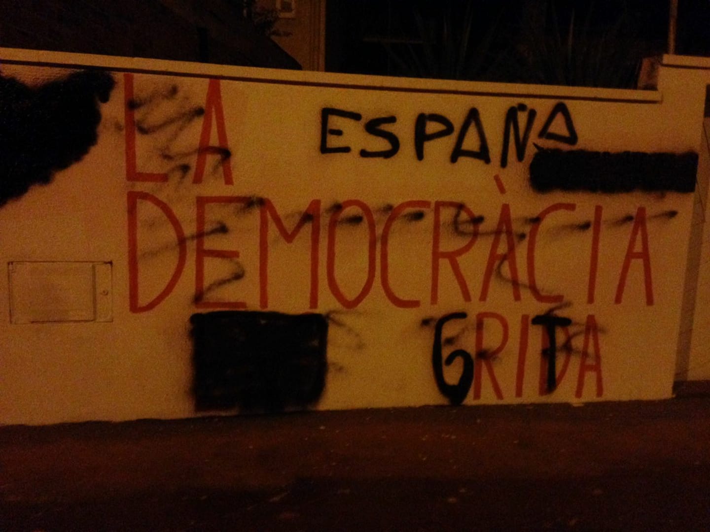 Mural aquesta nit