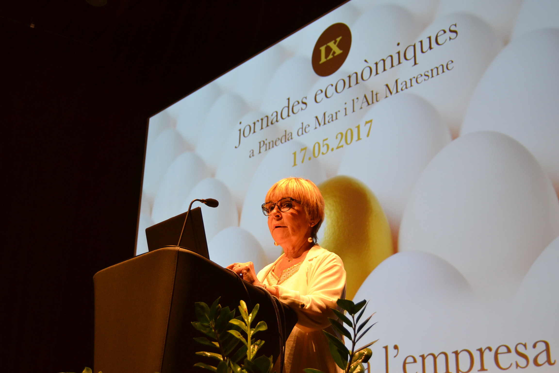 Carme Aragonès a les Jornades Econòmiques 2017