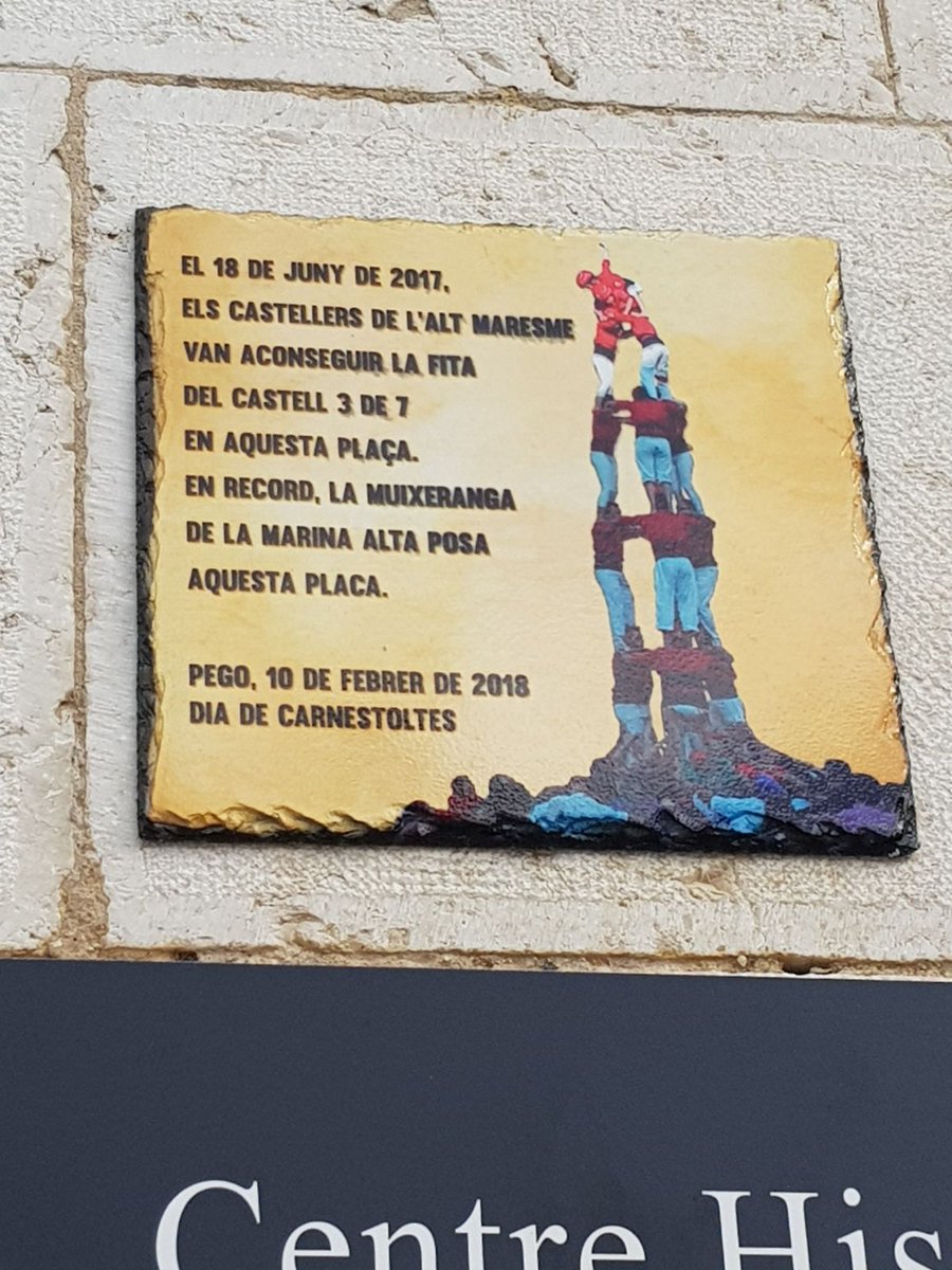 placa castellers