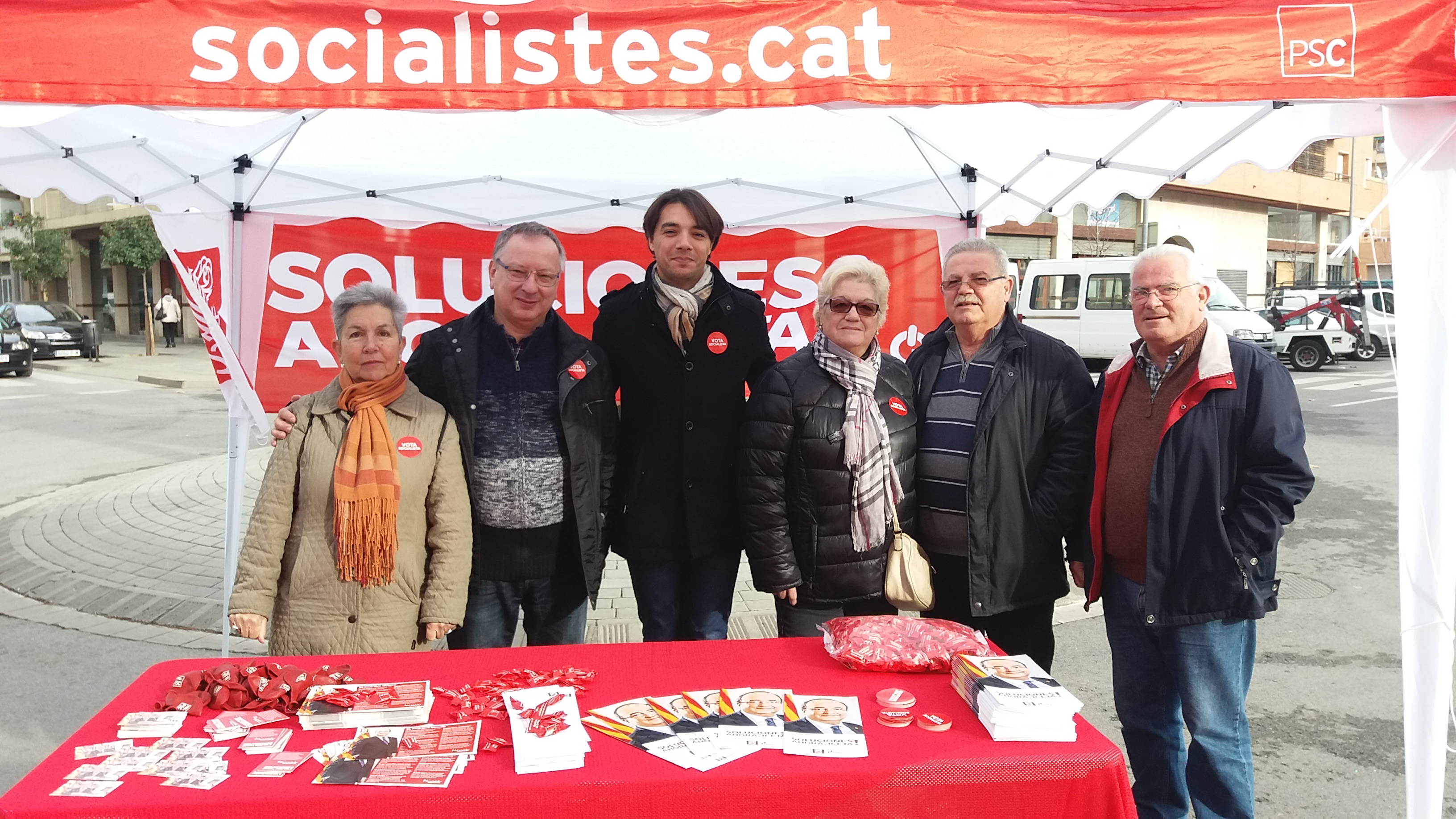 El PSC al mercat de Poblenou