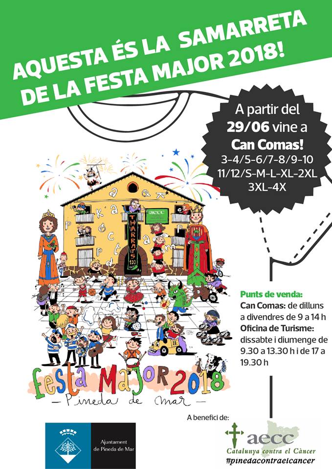 Cartell samarreta festa MAjor