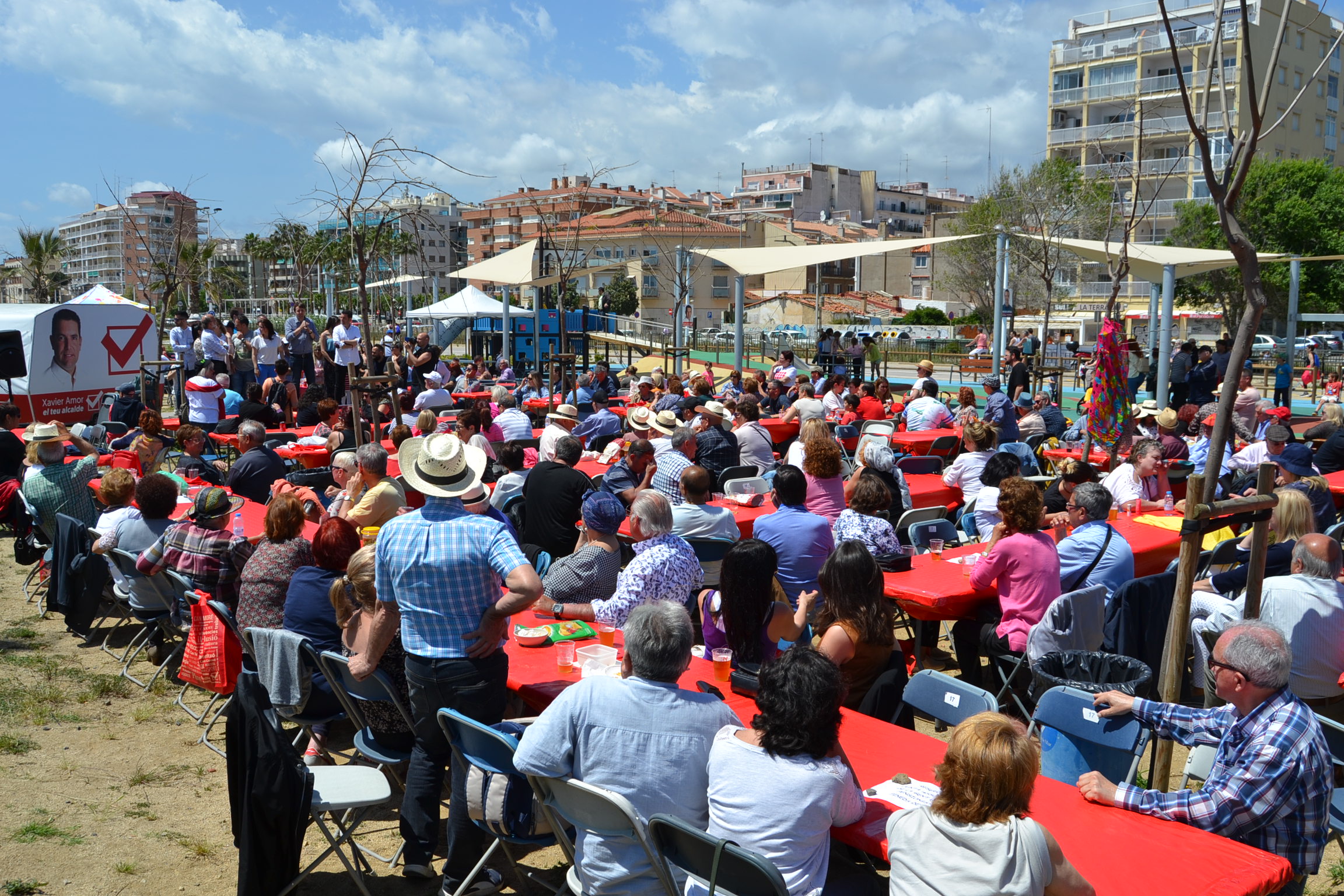 acte del PSC a poblenou